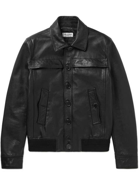 saint laurent replica leather jacket